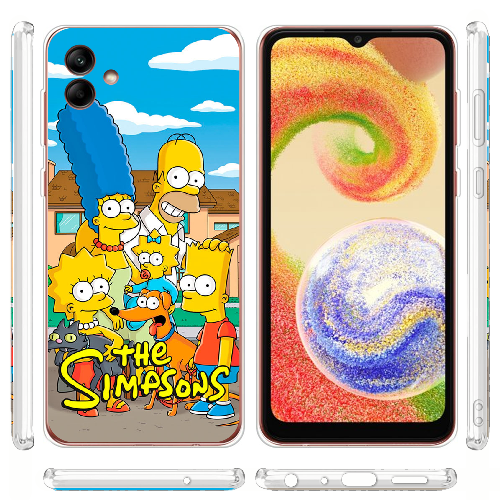 Чехол BoxFace Samsung Galaxy A04 (A045) the simpsons