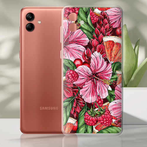 Чехол BoxFace Samsung Galaxy A04 (A045) Tropical Flowers