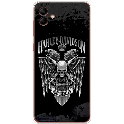 Чехол BoxFace Samsung Galaxy A04 (A045) Harley Davidson skull and eagles