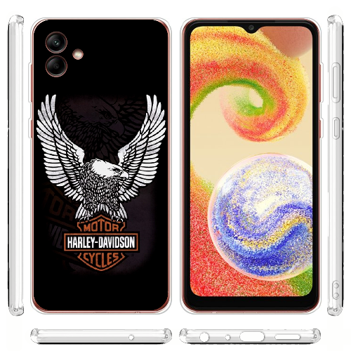 Чехол BoxFace Samsung Galaxy A04 (A045) Harley Davidson and eagle