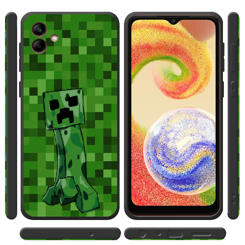 Чехол BoxFace Samsung Galaxy A04 (A045) Minecraft Creeper