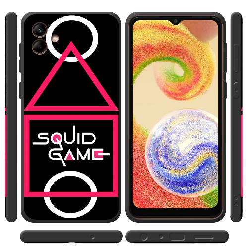 Чехол BoxFace Samsung Galaxy A04 (A045) siquid game поле для игры в кальмара