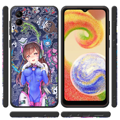 Чехол BoxFace Samsung Galaxy A04 (A045) Overwatch D.VA