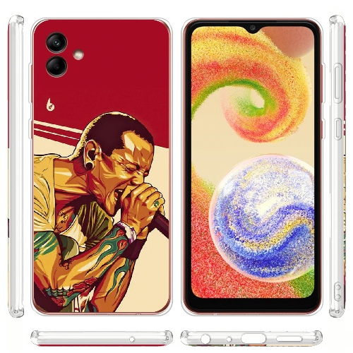 Чехол BoxFace Samsung Galaxy A04 (A045) Chester Bennington