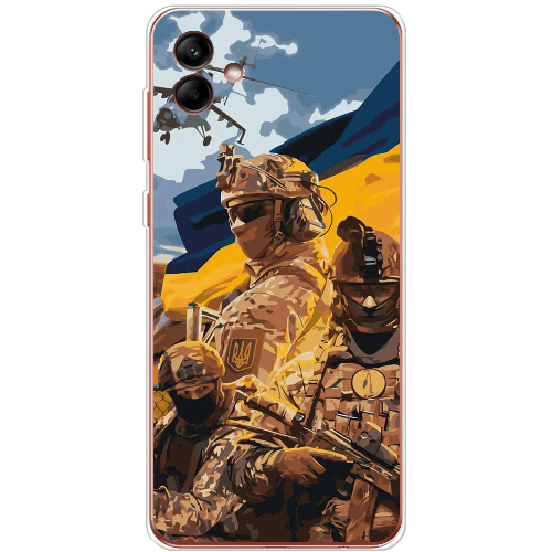 Чехол BoxFace Samsung Galaxy A04 (A045) Воїни ЗСУ