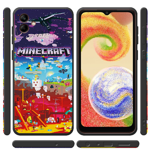 Чехол BoxFace Samsung Galaxy A04 (A045) Minecraft World Beyond