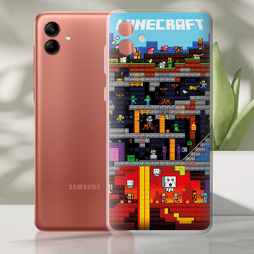 Чехол BoxFace Samsung Galaxy A04 (A045) Minecraft Lode Runner