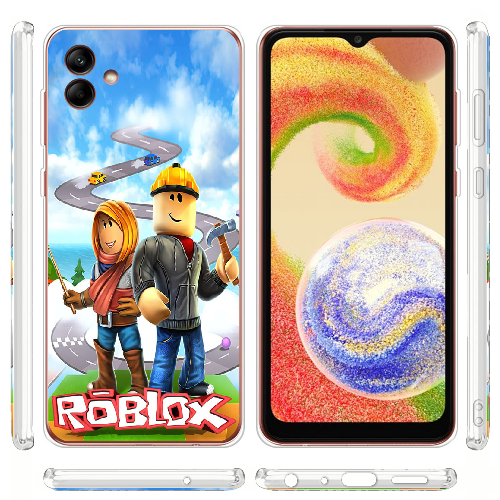 Чехол BoxFace Samsung Galaxy A04 (A045) Roblox Білдерман