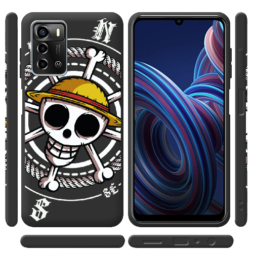 Чехол BoxFace ZTE Blade A72 One Piece Компас