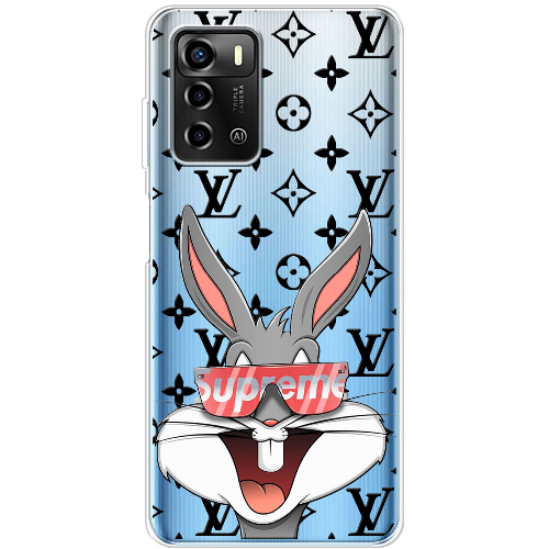 Чехол BoxFace ZTE Blade A72 looney bunny