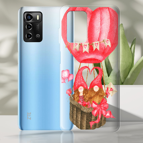 Чехол BoxFace ZTE Blade A72 Valentine Dwarfs