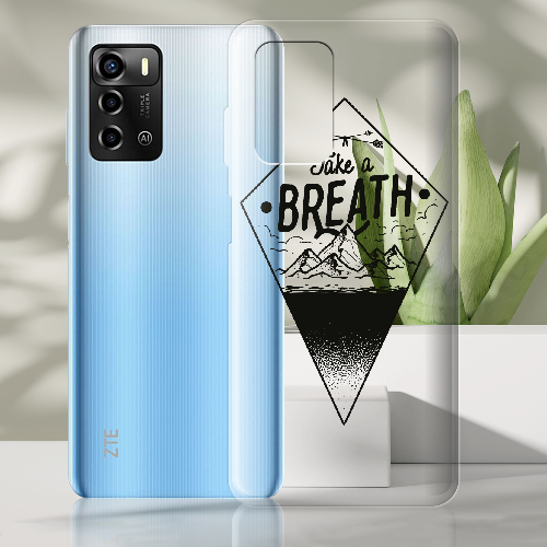 Чехол BoxFace ZTE Blade A72 Take a Breath