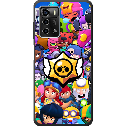 Чехол BoxFace ZTE Blade A72 Brawl Stars