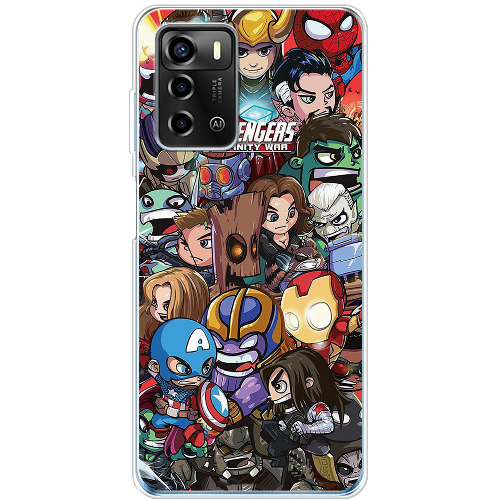 Чехол BoxFace ZTE Blade A72 Avengers Infinity War