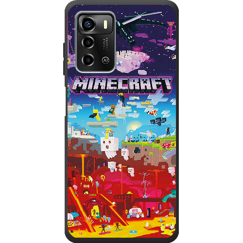 Чехол BoxFace ZTE Blade A72 Minecraft World Beyond