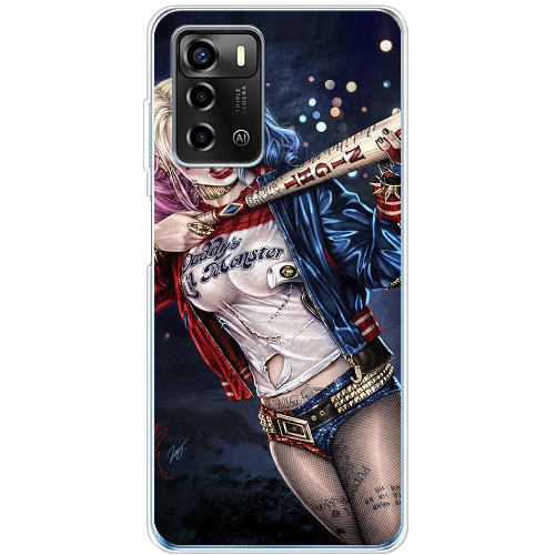 Чехол BoxFace ZTE Blade A72 Harley Quinn