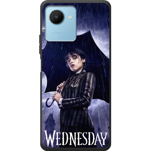 Чехол BoxFace Realme C30s Wednesday Addams