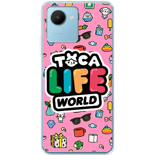 Чехол BoxFace Realme C30s Toca Boca Life World