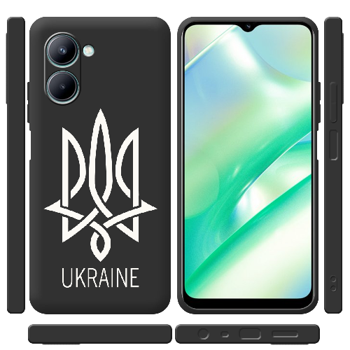 Чехол BoxFace Realme C33 Тризуб монограмма UKRAINE