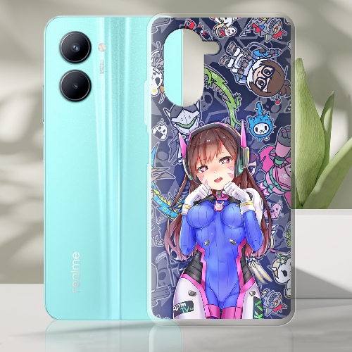 Чехол BoxFace Realme C33 Overwatch D.VA