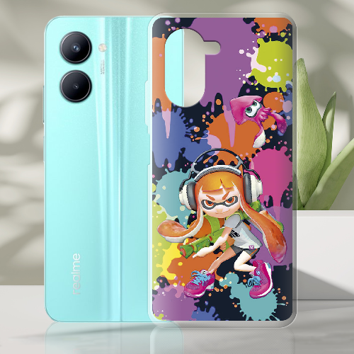 Чехол BoxFace Realme C33 Splatoon Inklings