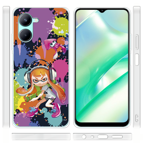 Чехол BoxFace Realme C33 Splatoon Inklings