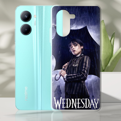 Чехол BoxFace Realme C33 Wednesday Addams