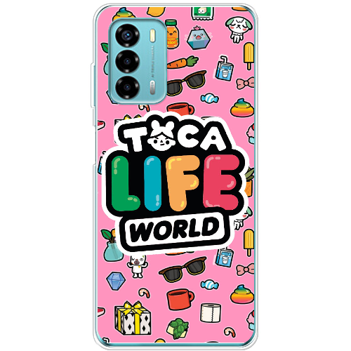 Чехол BoxFace ZTE Blade V40 Vita Toca Boca Life World