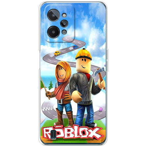 Чехол BoxFace Realme C31 Roblox Білдерман