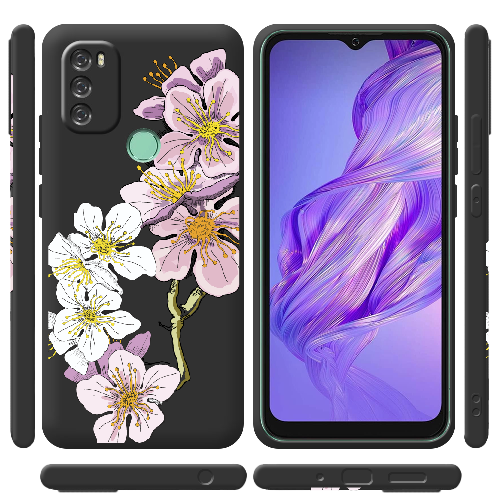 Чехол BoxFace Blackview A70 Cherry Blossom