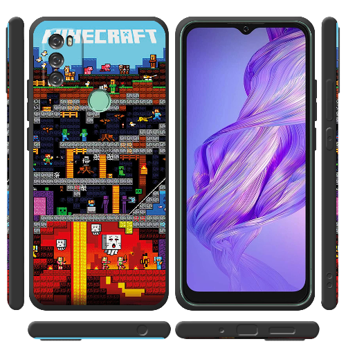 Чехол BoxFace Blackview A70 Minecraft Lode Runner