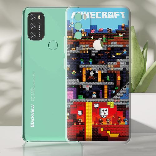 Чехол BoxFace Blackview A70 Minecraft Lode Runner