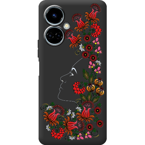 Чехол BoxFace Tecno Camon 19 / 19 Pro 3D Ukrainian Muse