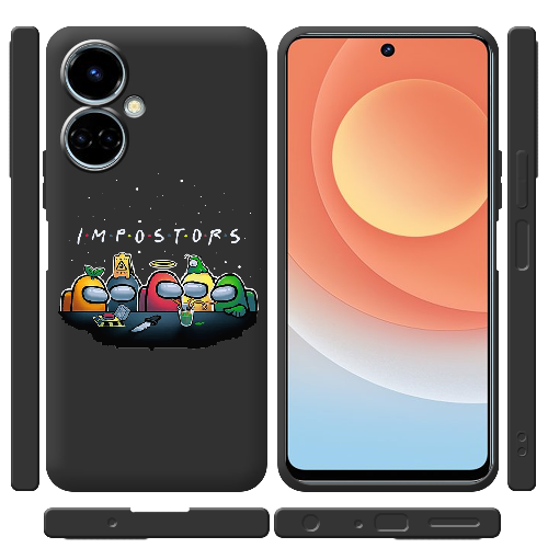 Чехол BoxFace Tecno Camon 19 / 19 Pro Among Us Impostors