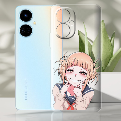 Чехол BoxFace Tecno Camon 19 / 19 Pro Himiko Toga Smile