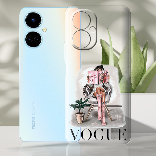 Чехол BoxFace Tecno Camon 19 / 19 Pro Модель из VOGUE