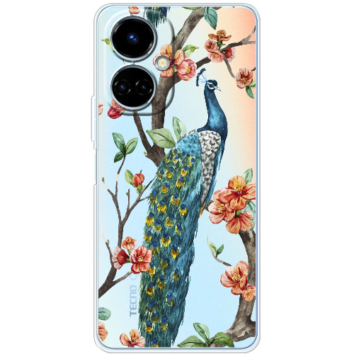 Чехол BoxFace Tecno Camon 19 / 19 Pro Noble Peacock