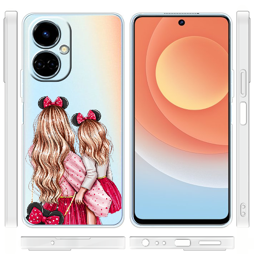 Чехол BoxFace Tecno Camon 19 / 19 Pro Mouse Girls