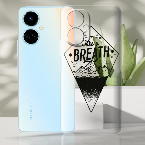 Чехол BoxFace Tecno Camon 19 / 19 Pro Take a Breath