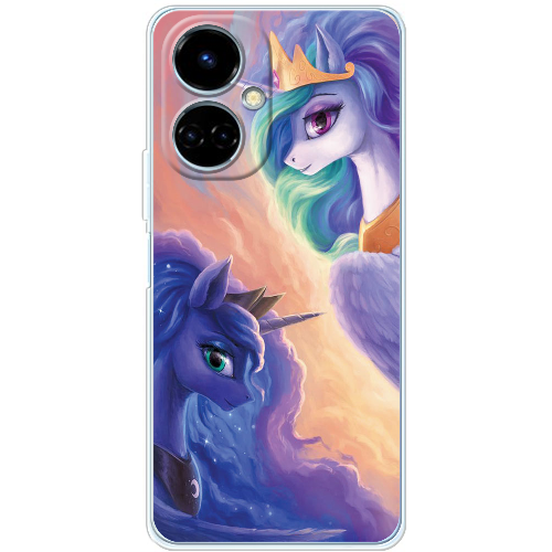 Чехол BoxFace Tecno Camon 19 / 19 Pro My Little Pony Rarity Princess Luna