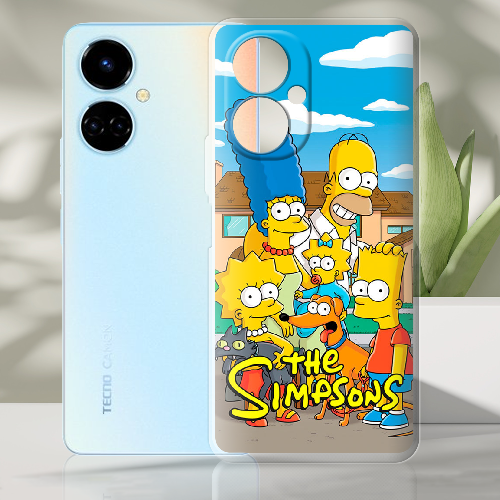 Чехол BoxFace Tecno Camon 19 / 19 Pro the simpsons