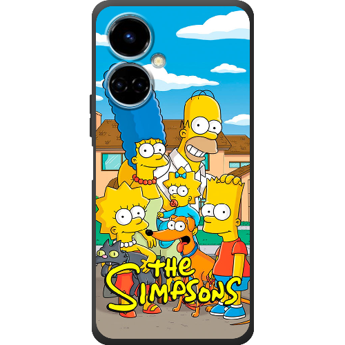 Чехол BoxFace Tecno Camon 19 / 19 Pro the simpsons