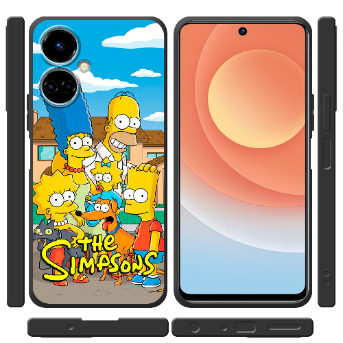 Чехол BoxFace Tecno Camon 19 / 19 Pro the simpsons