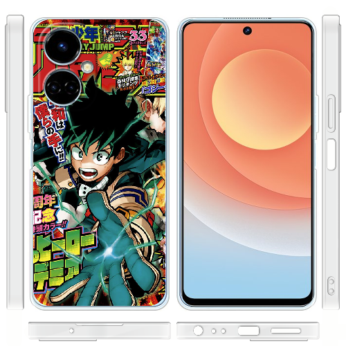 Чехол BoxFace Tecno Camon 19 / 19 Pro My Hero Academia