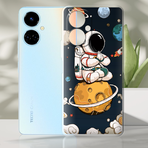 Чехол BoxFace Tecno Camon 19 / 19 Pro Astronaut