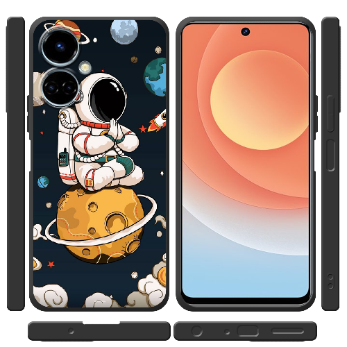 Чехол BoxFace Tecno Camon 19 / 19 Pro Astronaut