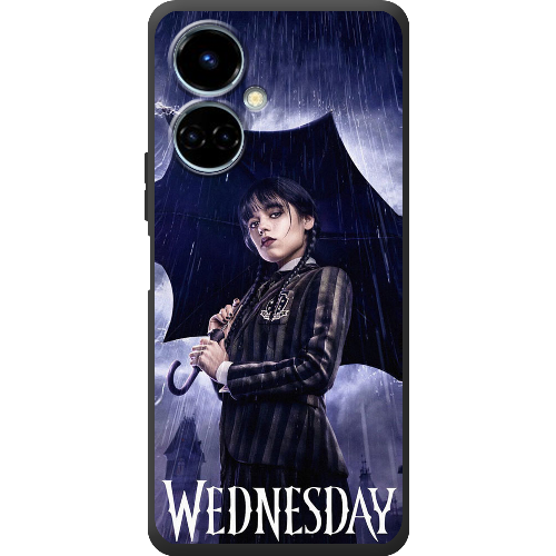 Чехол BoxFace Tecno Camon 19 / 19 Pro Wednesday Addams