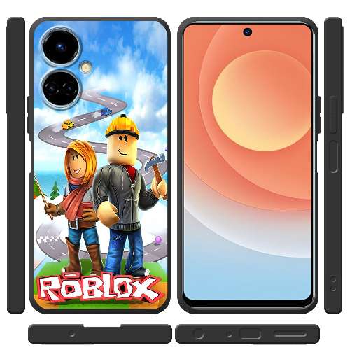 Чехол BoxFace Tecno Camon 19 / 19 Pro Roblox Білдерман