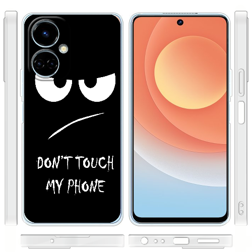 Чехол BoxFace Tecno Camon 19 / 19 Pro Don't Touch my Phone