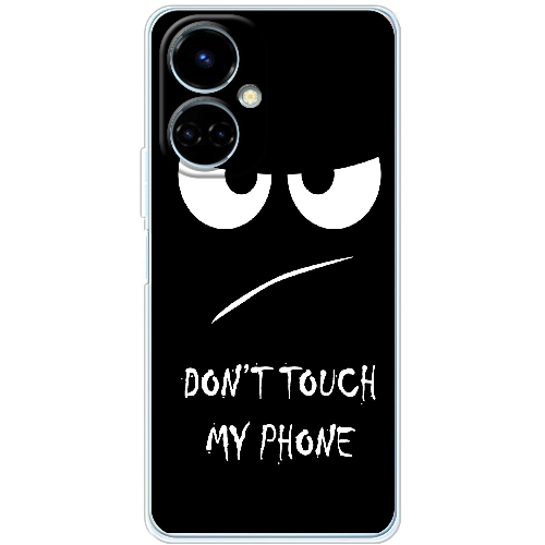 Чехол BoxFace Tecno Camon 19 / 19 Pro Don't Touch my Phone